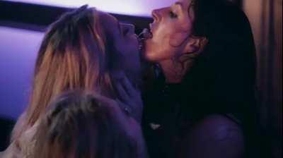 Angela White helping her friends