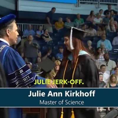 WCGW announcing graduates