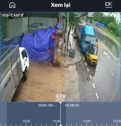 When takumi drives the company truck