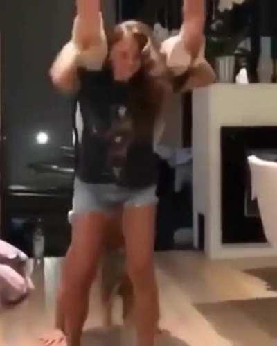 Awkward Handstand Flip Attempt?