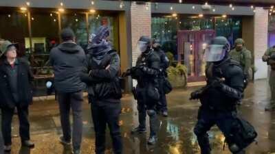 The smallest slight by the police: 