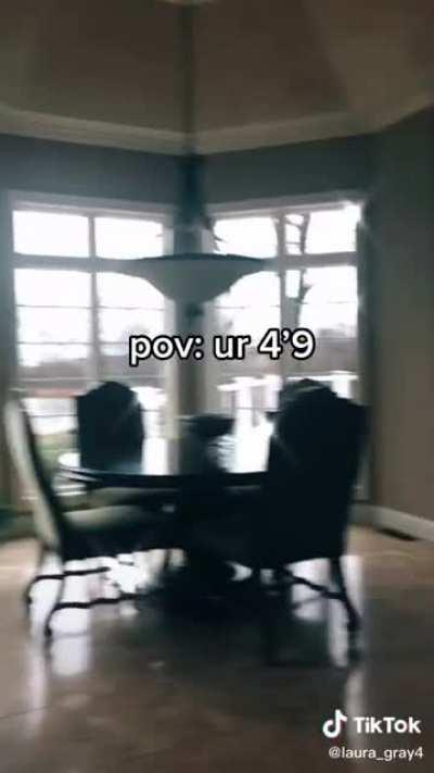 POV: You are 4’9
