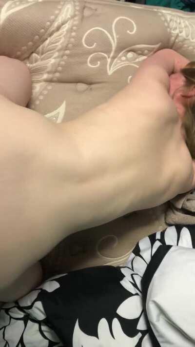 We had to be quiet because mom was upstairs... shhh 🤫