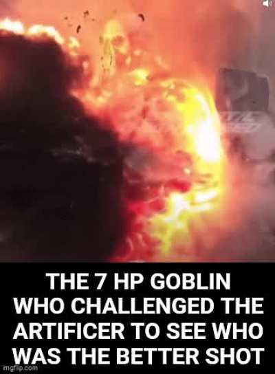 Little guy never saw it comming