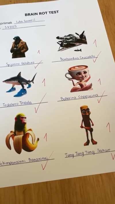 Única prova que consigo gabaritar