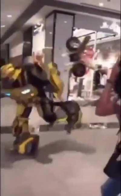 Poor lad literally got broken