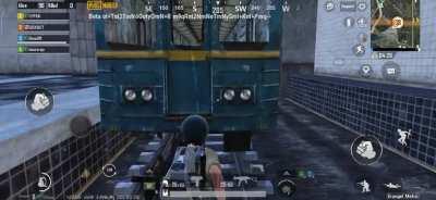 Cool glitch in beta pubg mobile