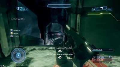 Killed a man called Impact, with the impact of my grenade