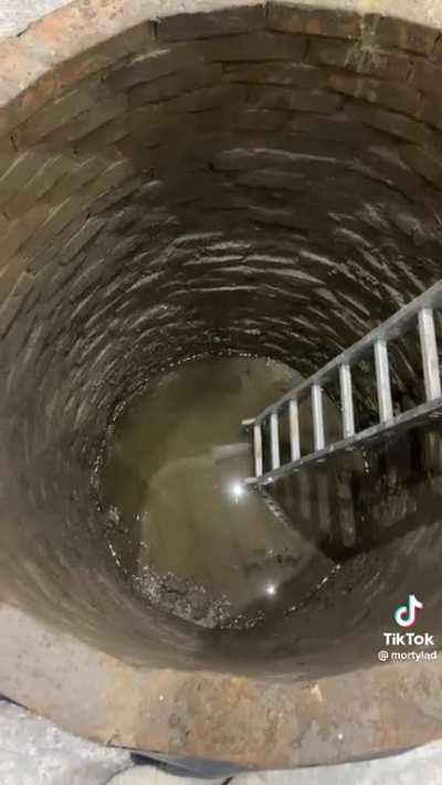 a family discovers a well in their home