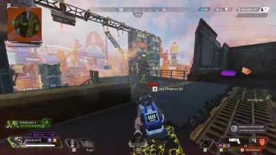 1v5 with a volt/mozambique and a dream for the DUB. My everything was shaking trying to get a damn shield swap