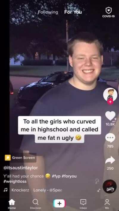 Cus now he’s got a tiger tattoo