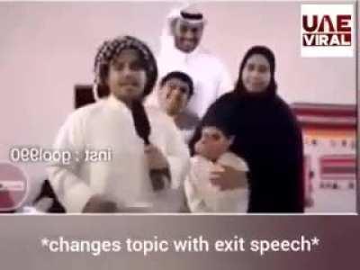 That's the last we will ever see of him ...