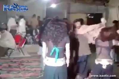 Woman beats the shit out of a man