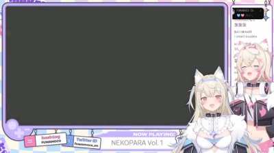 The perils of playing Nekopara on stream