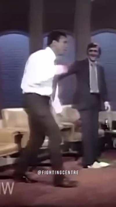 When Mike Tyson did the Ali Shuffle