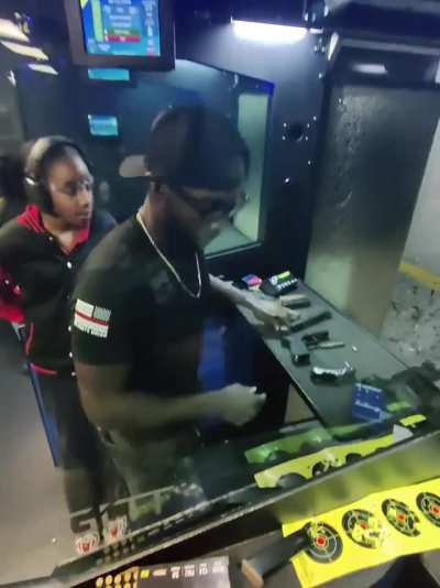 Tried to clip this card at 15 yards after the first attempt, I’m trying to hit it with my first or second shot