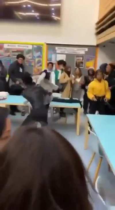 Never thought I would make a contribution but this vid was sent to me by my gf and it happened in my girlfriends sister College.