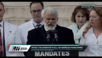 Dr. Robert Malone destroys the Covid narrative today at a speech in Washington D.C. 01/23/22. “Where there is risk, there must be choice.”
