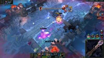 Healing in League is broken.