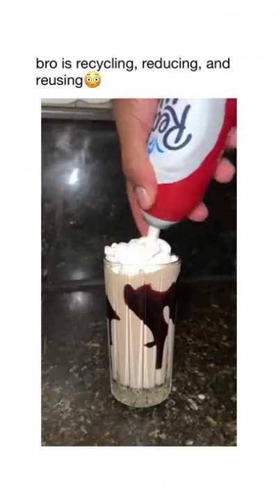 Jonathan, the reducer, reuser and recycler