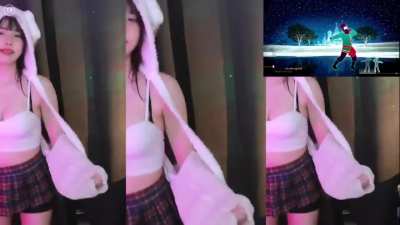 hapark tries to dance to Rasputin, gets tired