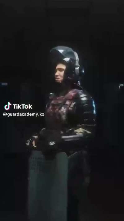 Official Kazakh Guard Academy made a tiktok edit
