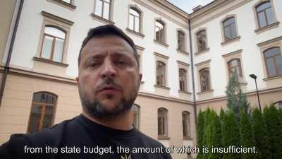 President Zelenskyy's address, 30th July 2023