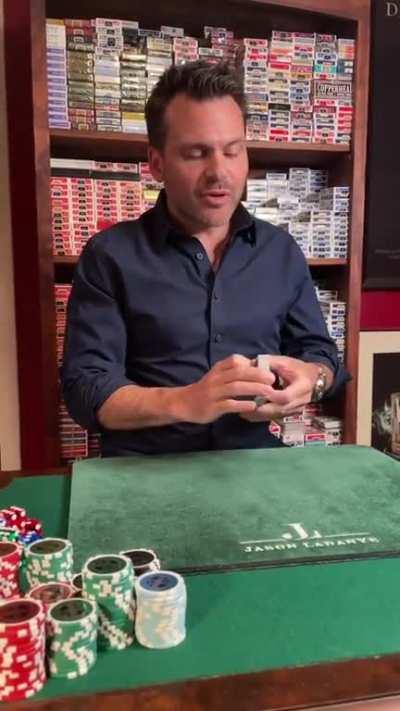 Shuffling a deck of cards back to their original order