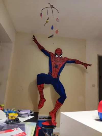 My painting on the wall came to life