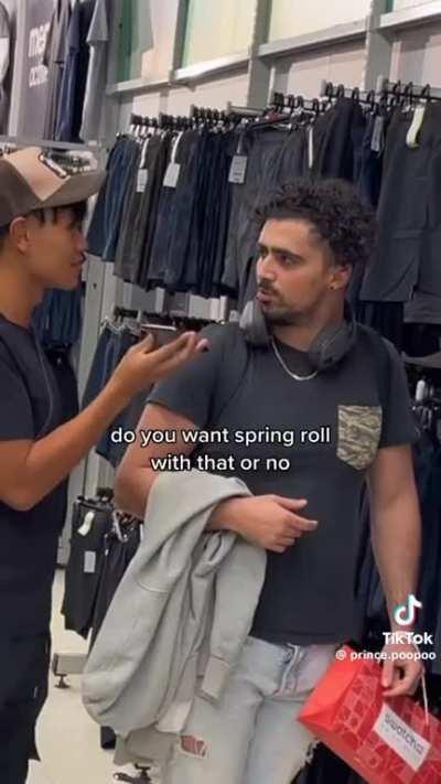 Dudes got each other's backs. 