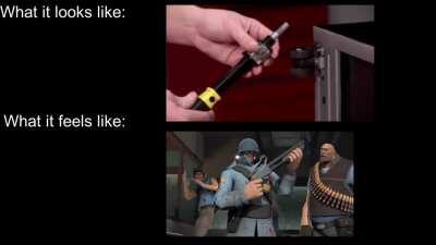 damm screwdriver be feeling like a shotgun