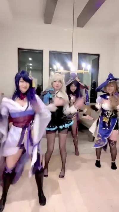 Genshin cosplay Tiktok