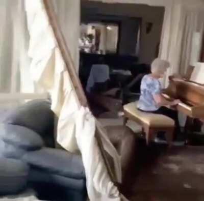 A grandmother playing 'Auld Lang Syne' on a piano surrounded by rubble from the Beirut explosion reminds us that beauty will always prevail