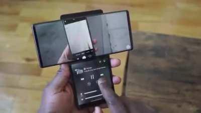 LG's new rotating dual-screen phone is a throwback from the first Iron Man movie