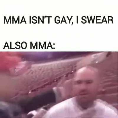 As an mma fan I'm disappointed as hell