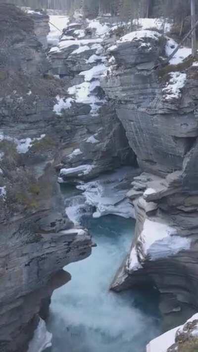 Athabasca Falls. Jasper, Alberta.