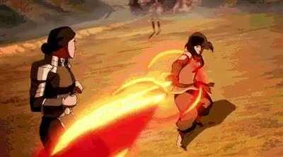 Anyone else love Kuvira's boxing style during her fight with Korra? She bobs and weaves like a boxer, she seldom uses kicks, and plants herself firmly to the ground.