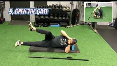 5 Minute Daily Hip Rotation Flexibility/Mobility Floor Drill. For all the Low Back Stiff/Tight people this should be helpful 