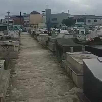 WCGW running on tombstone