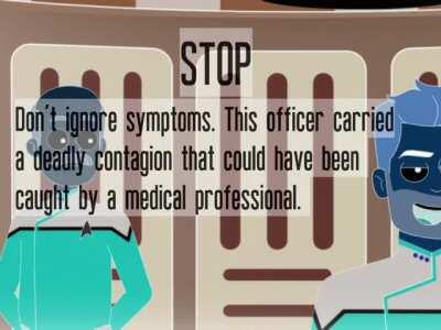 Starfleet PSA: Prevent the spread of Tarkalean coronavirus