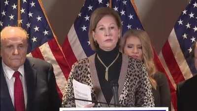 His son tested positive this morning and here is Rudy blowing his nose and wiping it all over his face yesterday.