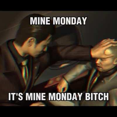 Mine Monday, starring Yoshitaka Mine.