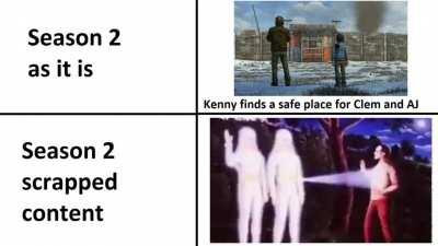 The final cut vs s2 scrapped content