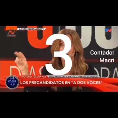 Si escucho Macri una vez más hoy, creo que voy a gritar.