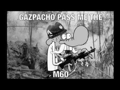 Mung Daal has a Vietnam flashback