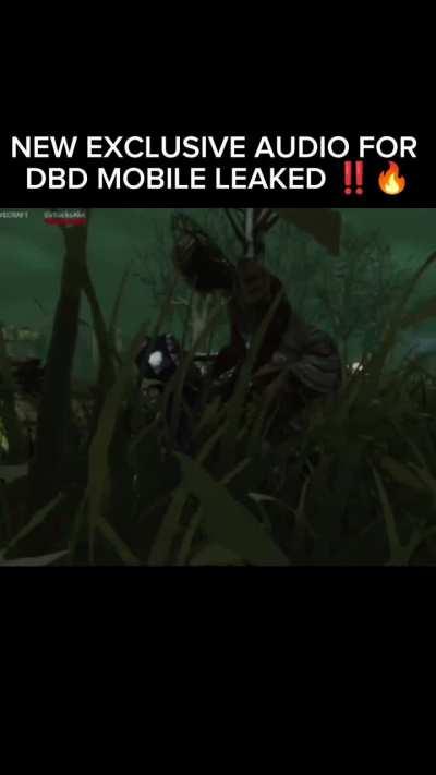 NEW EXCLUSIVE AUDIO FROM DBD MOBILE JUST LEAKED 🗣️🔥‼️