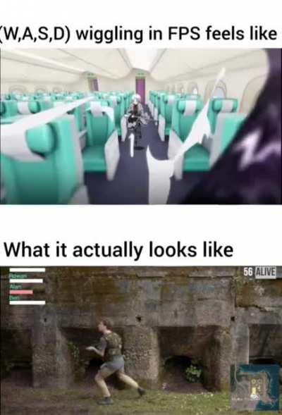 Just keep hitting wasd (Tantei wa mou, shindeiru)