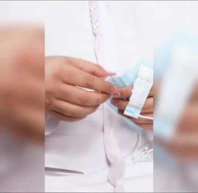 I'll never wear a mask again after watching this video. (Credit to Saving_Head5090 for not having enough karma to post this so I had to)