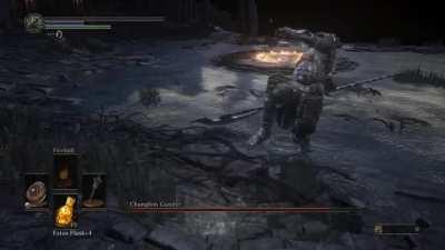 This cheeky bastard did a little shuffle at the end after beating me