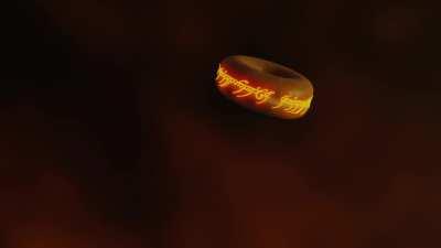 If anyone has any idea how I can do the flame overlay from the beginning of the Fellowship movie, hit me up.